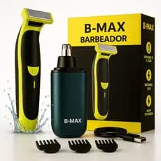 Aparador Depilador de Pelos Masculino à prova d' água, depila Virilha, Saco, Axilas, Peito, Nariz e Corpo Todo