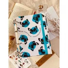 Sketchbooks A5 - Caderno Argolado Artesanal A5 - Fichário - Planner A5 - Artesanal -  estudos