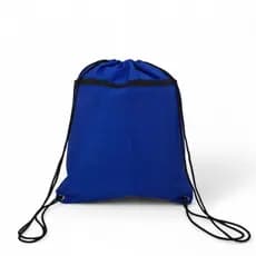 Bolsa saco costa sacochila esportivo cordao mochila academia azul