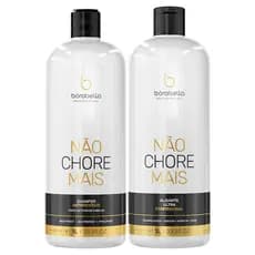 Kit Progressiva Sem Formol Not Cry More Não Chore Mais 2x1l Borabella