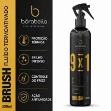 Fluído de Escova 300ml Brush Termoativado Finalizador 9x1 Borabella