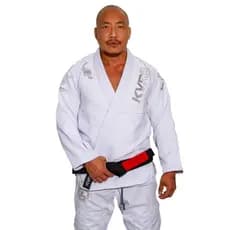 Kimono de Jiu Jitsu KVRA Silver Branco