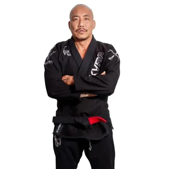Kimono de Jiu Jitsu KVRA Silver Preto