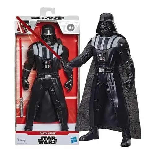Star Wars Figuras de Ação 25cm Disney Hasbro - Mandalorian, Grogu, Darth Vader, Ahsoka Tano