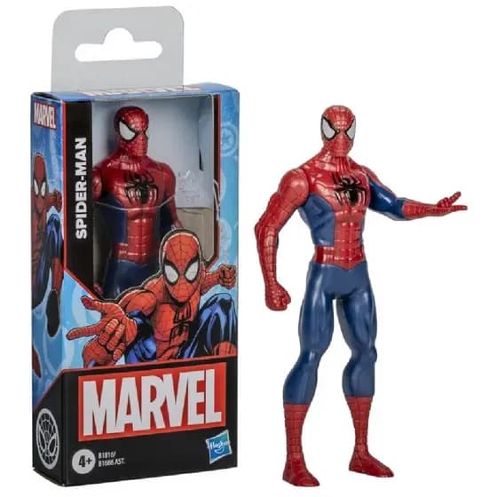Marvel Figura 15cm Capitao América e Homem Aranha - Hasbro