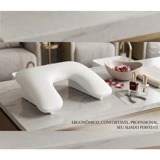 Suporte mão manicure apoio mãos nail designer acolchoado espuma