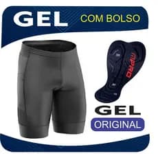 Bermuda para ciclismo short ciclista forro de GEL acolchoada
