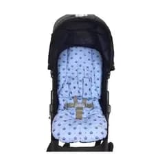 Colchonete Almofadado para Carrinho Passeio Viagem Crianças e Bebês