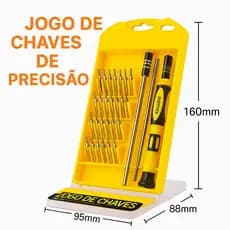 Kit Ferramentas de Precisão Técnico Completo para Manutenção de Relógio e Eletrônicos