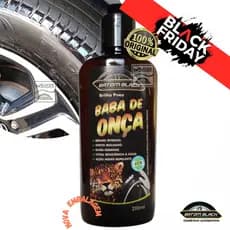 Pretinho para Pneus Brilho Molhado Baba de Onça Batom Black dura 20 dias no pneu a pronta entrega