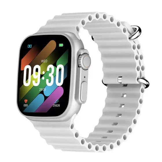 Relógio Smartwatch Zwear Zl65 Chamadas BT Cinza/Branco