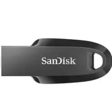 SanDisk Flash Drive 64GB Ultra Curve 3.2 100MB/s - SDCZ550-064G-G46, preto