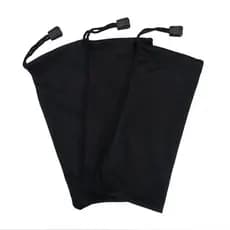 Kit 5 Estojo Saquinho Para Oculos Carregador Portatil Celular Relogio Maquiagem Bag