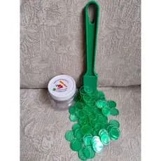 Marcador De Bingo Magnético (100 Discos Magnético + Pegador)