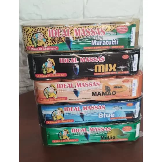 5 PACOTES DE PASTILHA PARA CARPA CABEÇUDA (PASTILHA IDEAL) - A melhor isca do Brasil