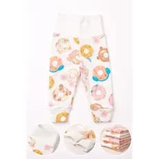 Calça culote bebê infantil cos alto