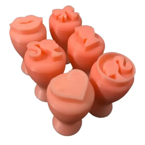 Kit de carimbos da doces brigadeiro da Barbie