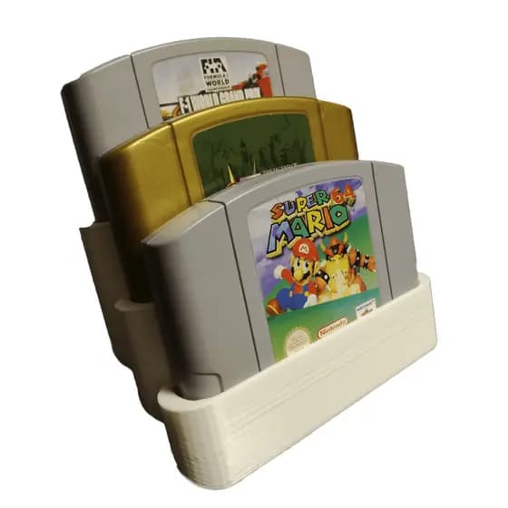 Suporte stando para fitas de N64 Nintendo 64