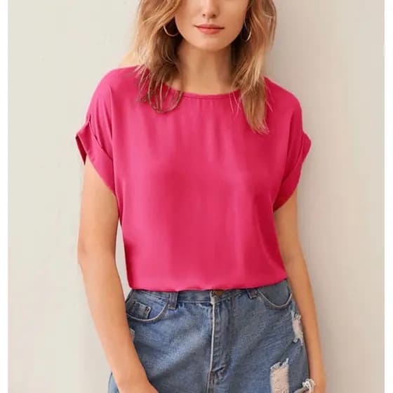 Blusa Feminina Rosa Pink