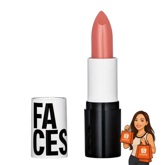 Natura Batom Matte Faces Nude