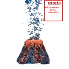 Vulcão De Aquário Oxigenador,Necessita de bomba oxigenadora,não acompanhã