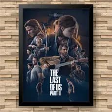 THE LAST OF US - Quadros de séries, filmes e animes - Quadro parede & decoração - Presente - #A32
