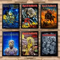 Quadro decorativo Iron Maiden Ultra Hd 4k - rock, heavy metal