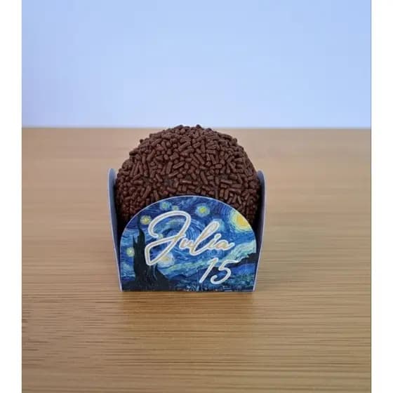 ENVIO RÁPIDO| FORMINHA PARA DOCE NOITE ESTRELADA VAN VOGH |.PERSONALIZADA