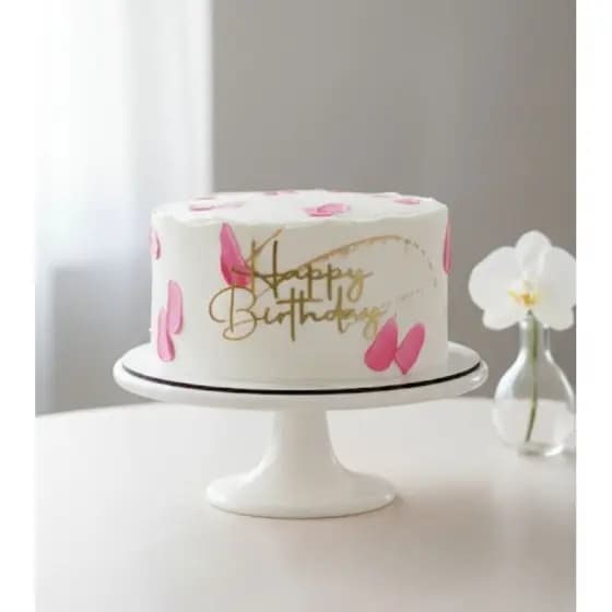 ENVIO RÁPIDO Topo de bolo Happy Birthday | Feliz Aniversário| Topper de bolo metalizado