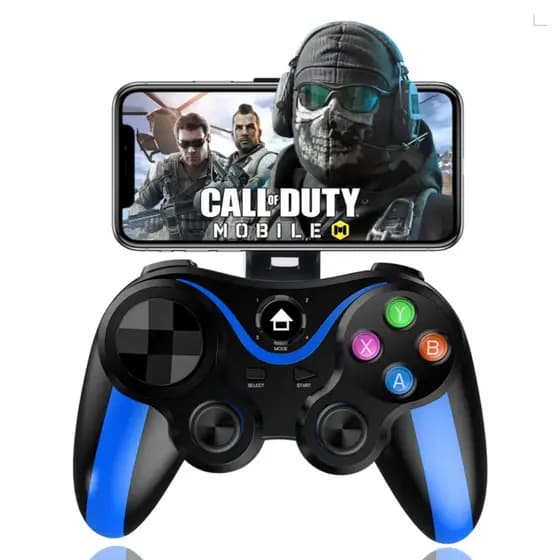 Controle Joystick Sem Fio Bluetooth 4 Em 1 Para Celulares, Ps3/Ps4 e Pc