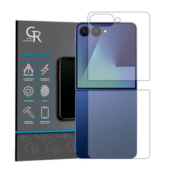 Película Hidrogel HD Verso Para Samsung Galaxy Z Flip 7