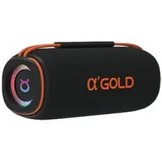 Caixa de som Bluetooth Resistente a Água com Alto Falante Duplo 60W e Luz RGB A'gold Original SM-07a