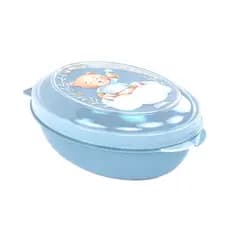 Saboneteira 180ml Higiene Lavagem Organização Personagens Infantil Urso Azul - Plasútil - 8430