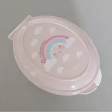 Saboneteira 180ml Higiene Lavagem Organização Personagens Infantil Arco-Íris - Plasútil - 8291