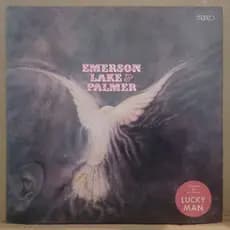 LP Disco De Vinil Emerson, Lake & Palmer – Emerson, Lake & Palmer - Ed. 1975 LP VG+ Capa VG Ler Desc