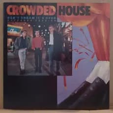 LP Disco De Vinil Crowded House - Don't Dream It's Over - Raro EP 12" LP EX Capa EX Ler Descrição