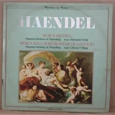 LP Disco De Vinil Haendel - Mestres Da Música - LP Excelente Capa/Fascículo Muito Boa Ler Descrição