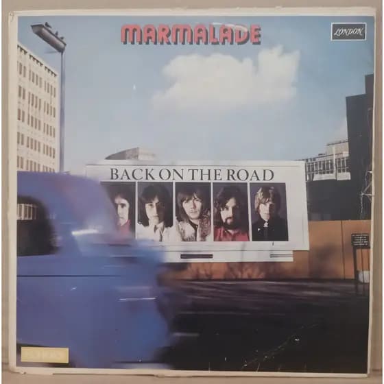 LP Disco De Vinil Marmelade - Back On The Road - Raro LP Excelente Capa Com Peq. Danos Ver Fotos Ler Descrição