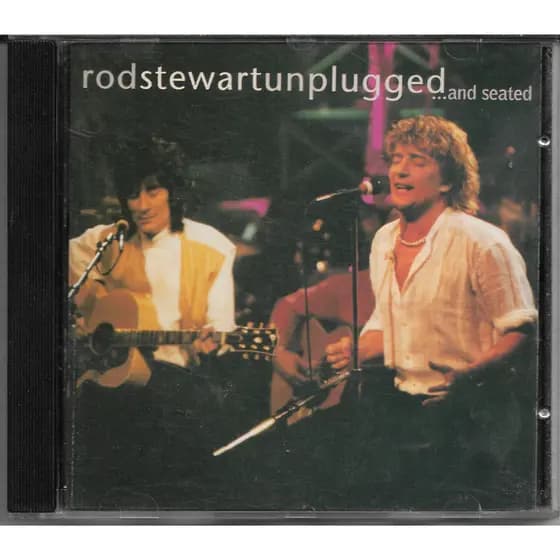 CD Rod Stewart - Unplugged ...And Seated - Original Usado Em Ótimo Estado Ler Descrição