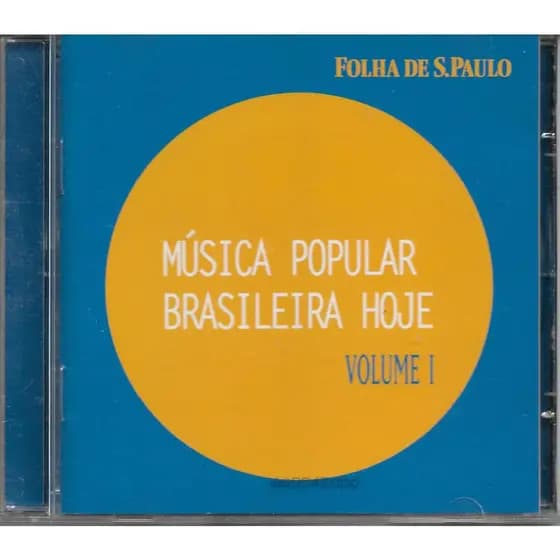 CD Música Popular Brasileira Hoje - Volume 1 ( Folha De São Paulo ) - Original Usado Em Excelente Estado Ler Descrição