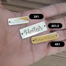 70 tags Personalizadas Etiquetas De Acrilico