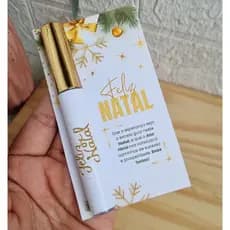 10 Lip Gloss Labial Personalizado Natal