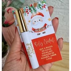 10 Lip Gloss Labial Personalizado Natal