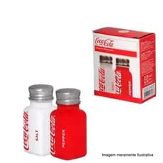 Saleiro E Pimenteiro Coca Cola 80ml 2pçs Coca022
