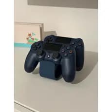 Suporte Duplo de Controle - Minimalista Decorativo Organização Setup Gamer