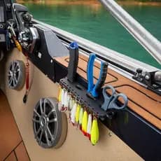 Porta Isca Artificial Porta Alicate Tesoura Organizador de Acessórios Pesca com Fita Dupla Face 3M
