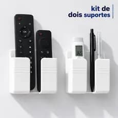 Suporte Porta Celular Parede Fita 3M Organizador Controle Remoto     Porta Celular Parede