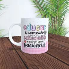 Caneca em Porcelana Dia dos Professores - Envio Rápido