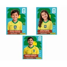 Figurinha da Copa Personalizada Impressa Adulto ou Criança | Estilo Álbum Panini com Foto
