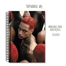Caderno Mc Oruam / Capa Dura / 50 folhas